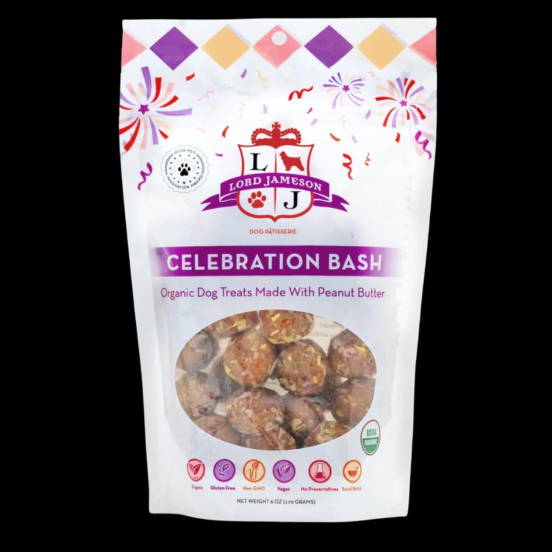 Lord Jameson Celebration Blast 6oz Organic Dog Treats