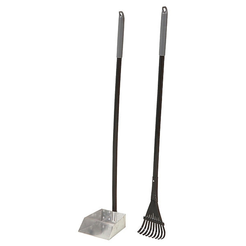 PM Clean Response Aluminum Rake & Pan Small