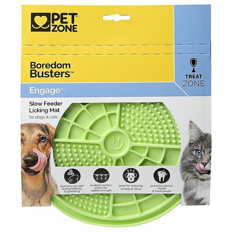 PZ Boredom Busters Lick Mat Green