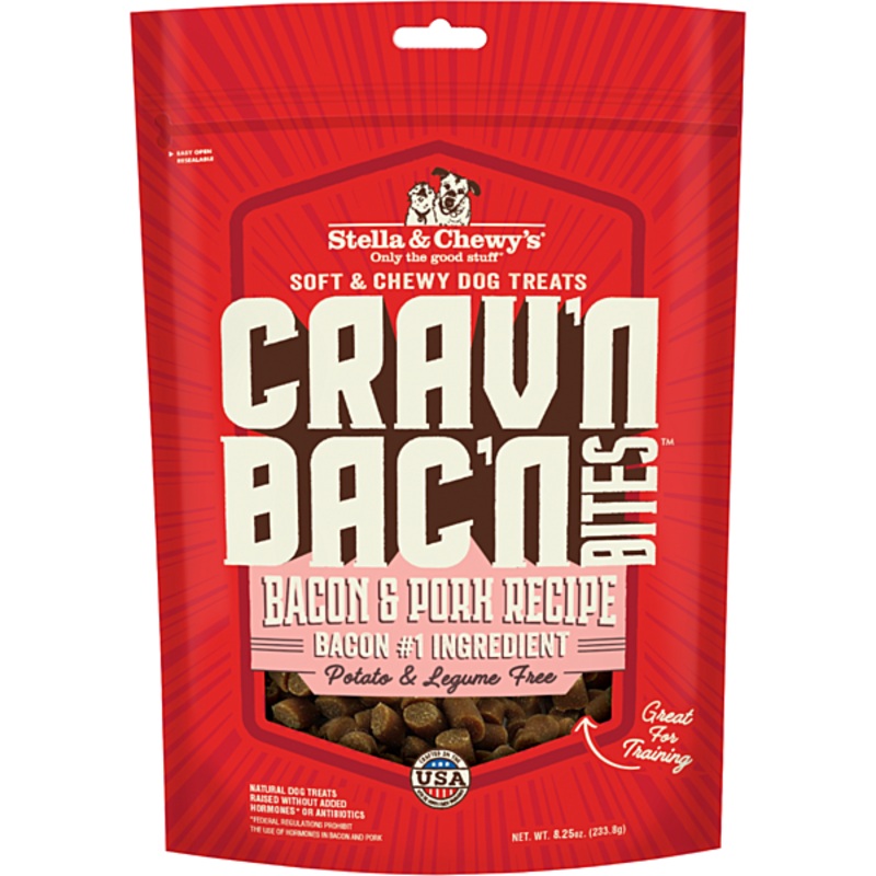 S&C Crav'n Bac'n Bites Bacon & Pork 8.25oz