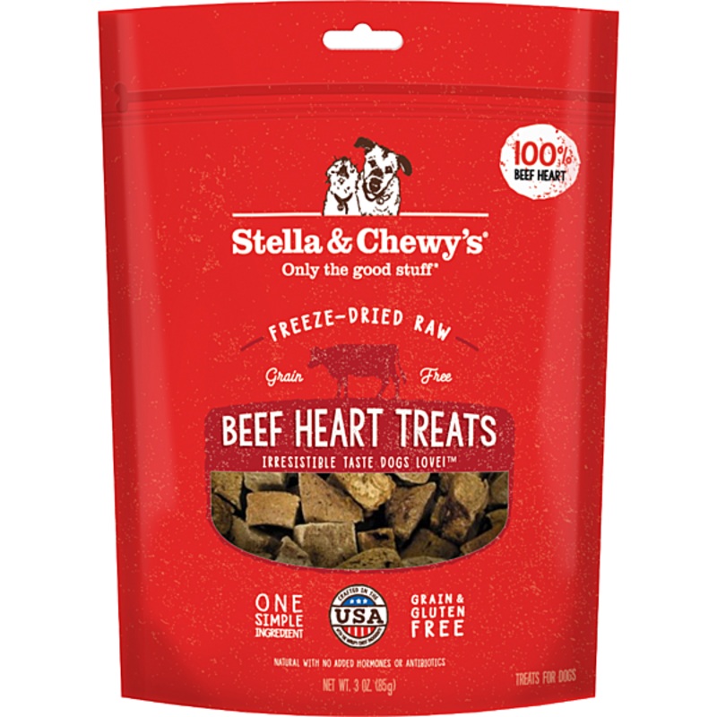 S&C FD Beef Heart Treats 3oz