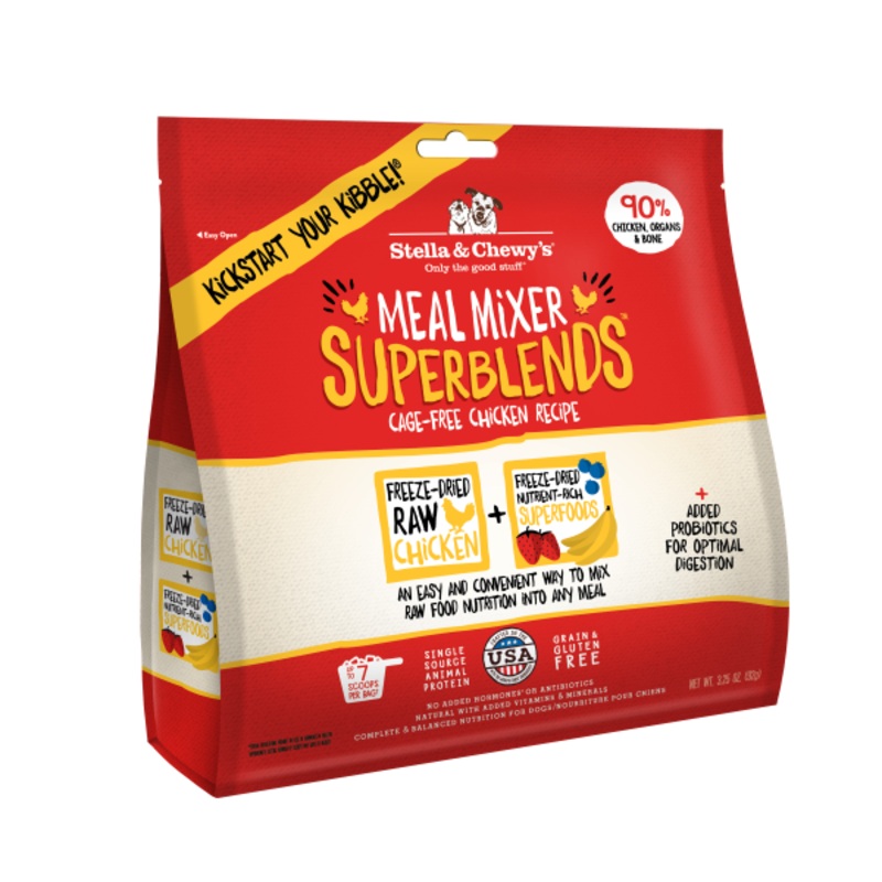 S&C FD Mixed Super Blends Chicken 3.25oz