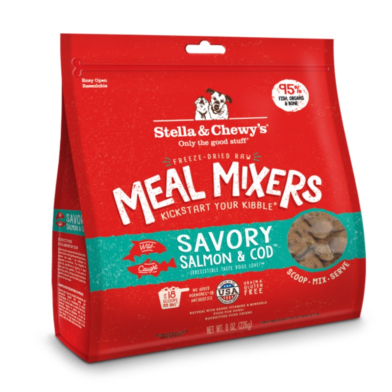 S&C FD Savory Salmon & Cod Meal Mixers 8oz