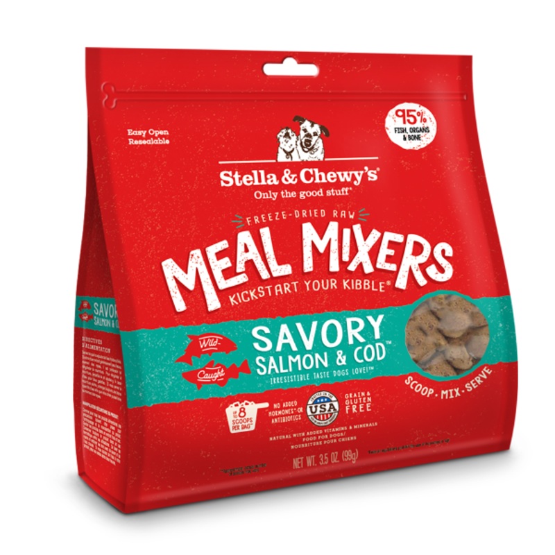 S&C FD Savory Salmon & Cod Mixers 3.5oz