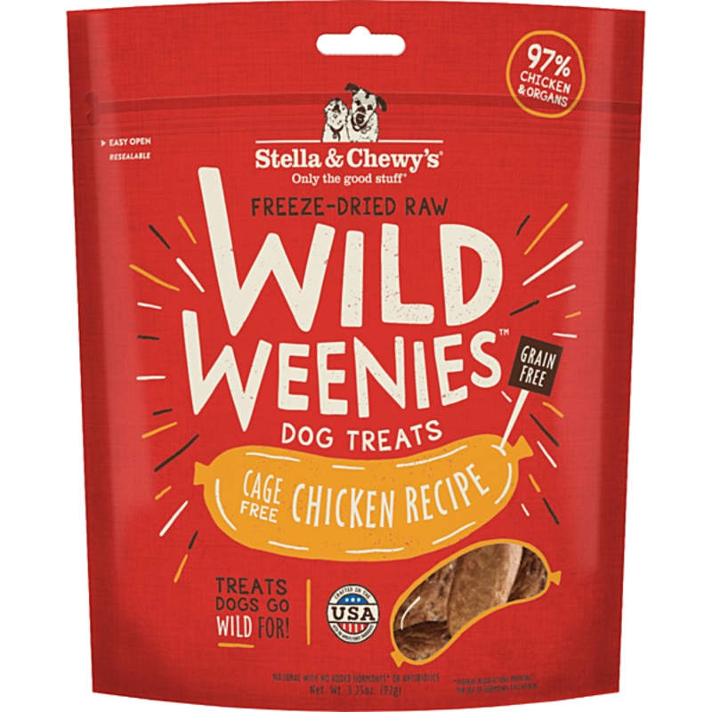 S&C Wild Weenies Cage Free Chicken 3.25oz