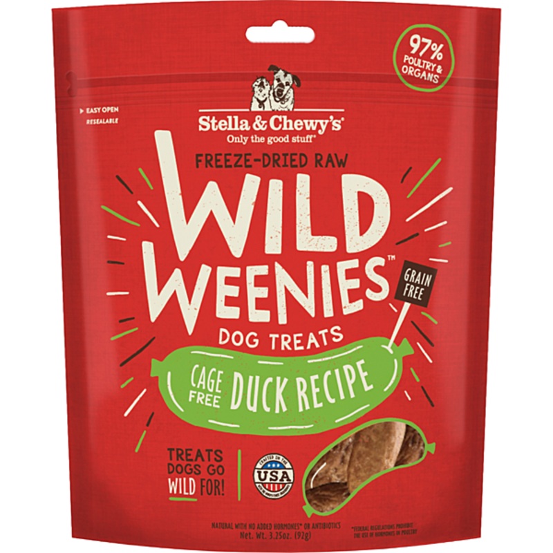 S&C Wild Weenies Cage Free Duck 3.25oz