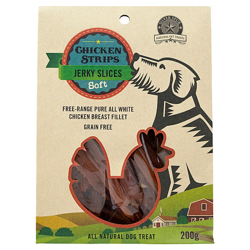 SS Chicken Jerky Slices 200g