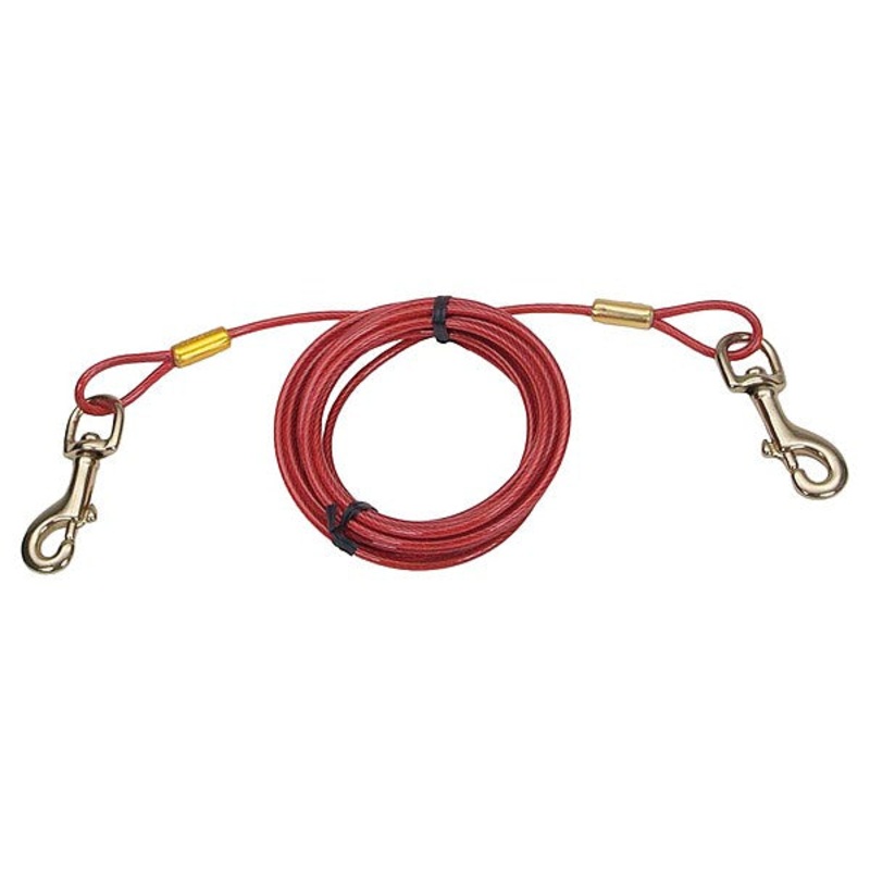 Titan Cable With Brass Snap Heavy 15'