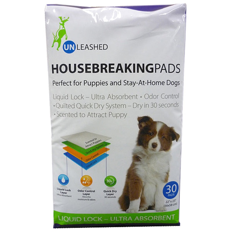 Unleashed Housebreaking Pads 30pk
