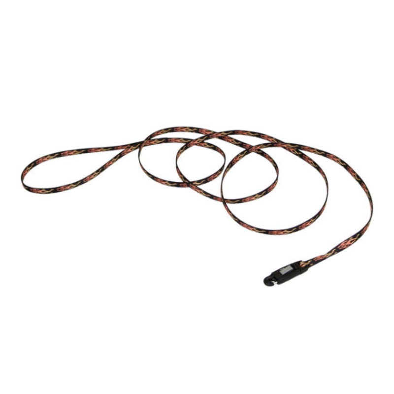 Lil Pals Leash Flames w/ E-Z Snap 3/8"x6'
