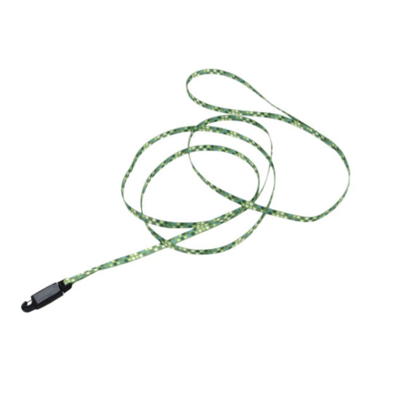 Lil Pals Leash Green Dots w/ E-Z Snap3/8"x6'