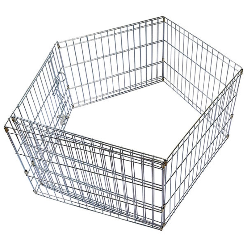 Unleashed Wire 8 Panel Exercise Pens  24x18"