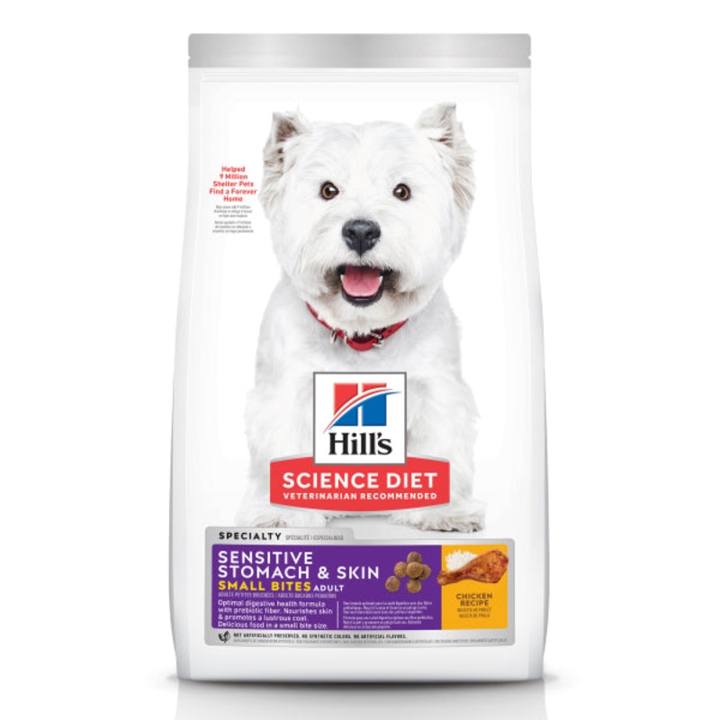 HSD Sensitive Stomach & Skin Dog Dry Sml Bites 4lbs