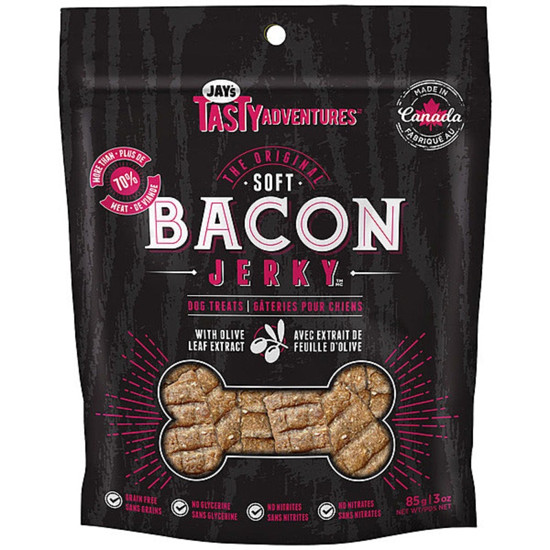 Jay's Soft Bacon Jerky 3oz