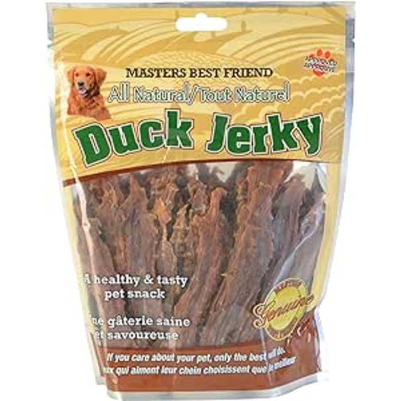 MBF All Natural Duck Jerky 454g Bag