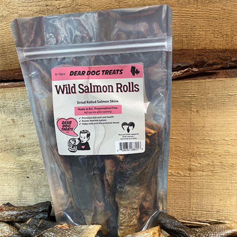 Dear Dog Wild Salmon Rolls