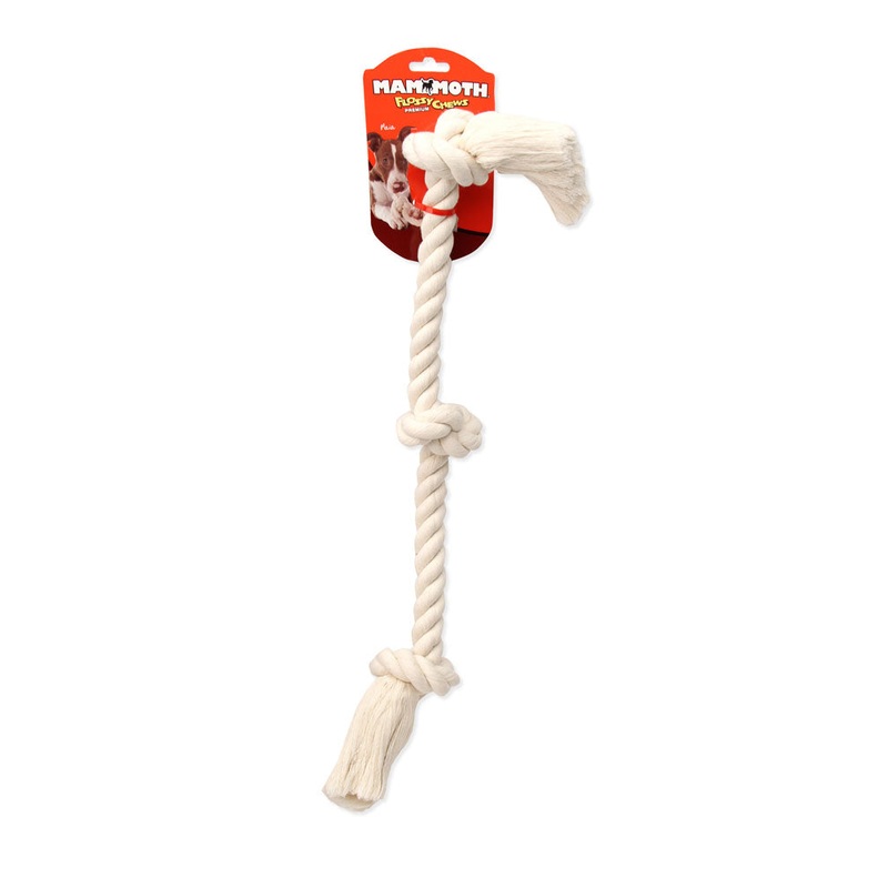 MA Flossy 10012F MED White 3KnotTug