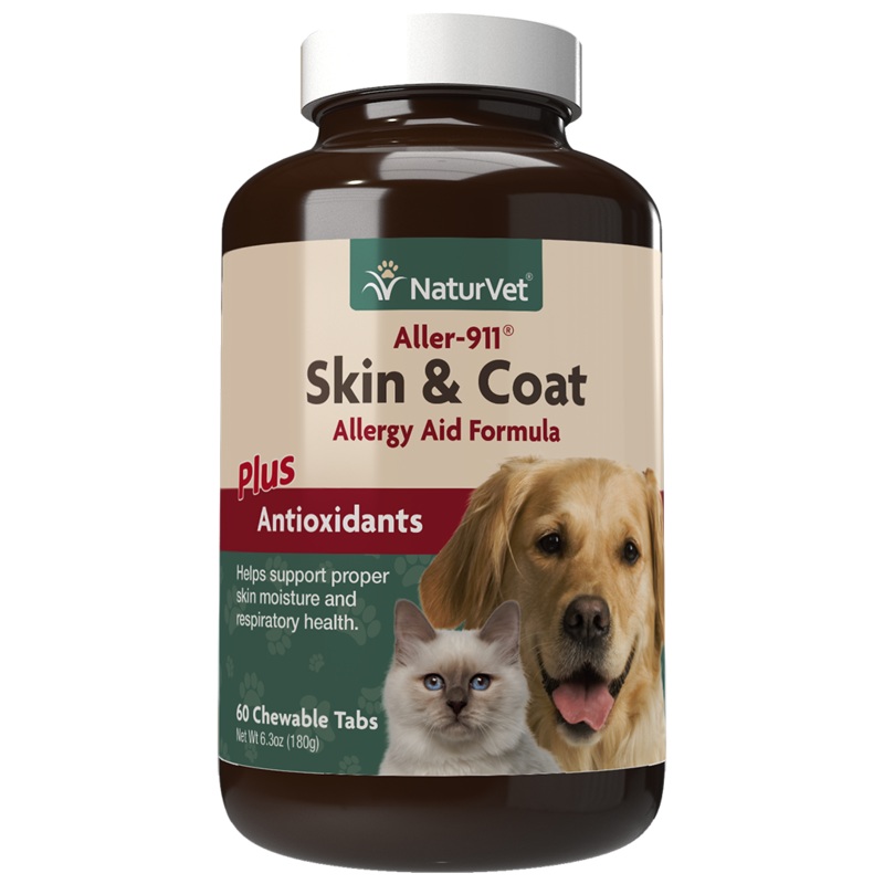 NaturVet Aller-911 Skin & Coat 60 Tabs