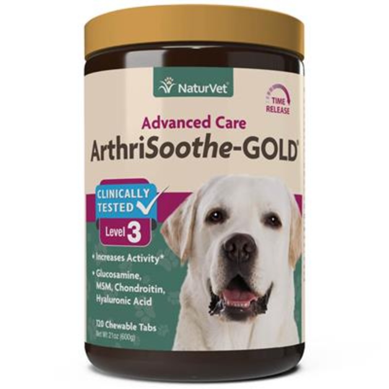 NaturVet ArthriSoothe Gold  120 Tab