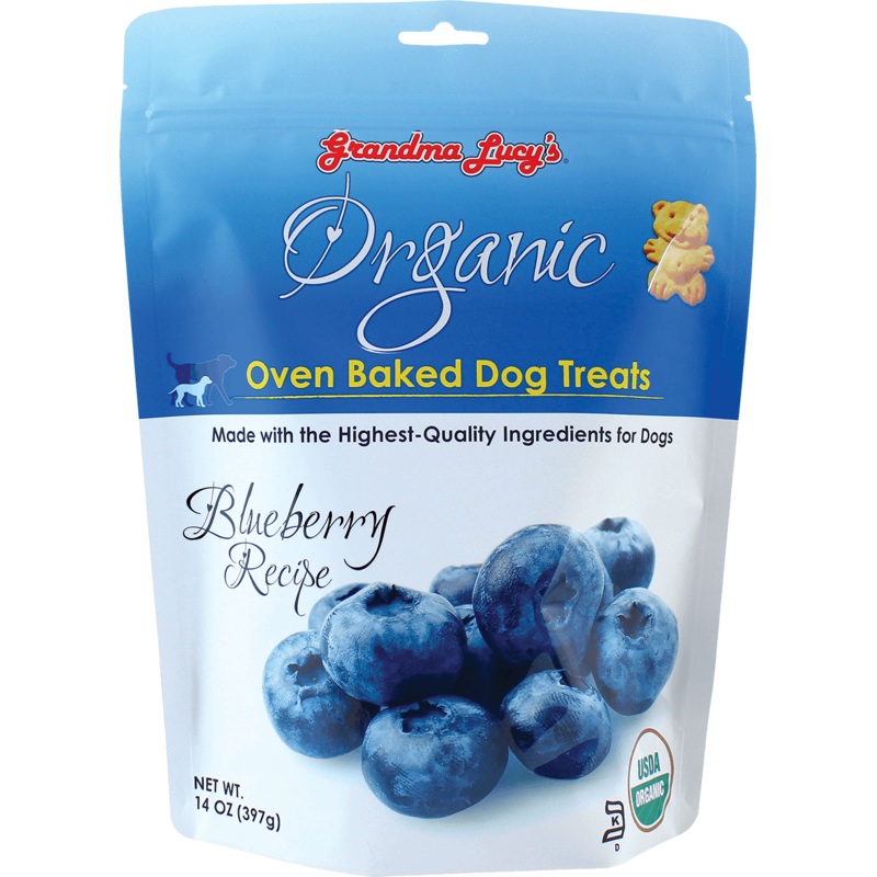 Grandma Lucy's Organic Oven Baked Treats Blueberry 14oz