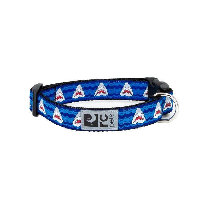 RC Clip Collar Sml 3/4" Shark Attack