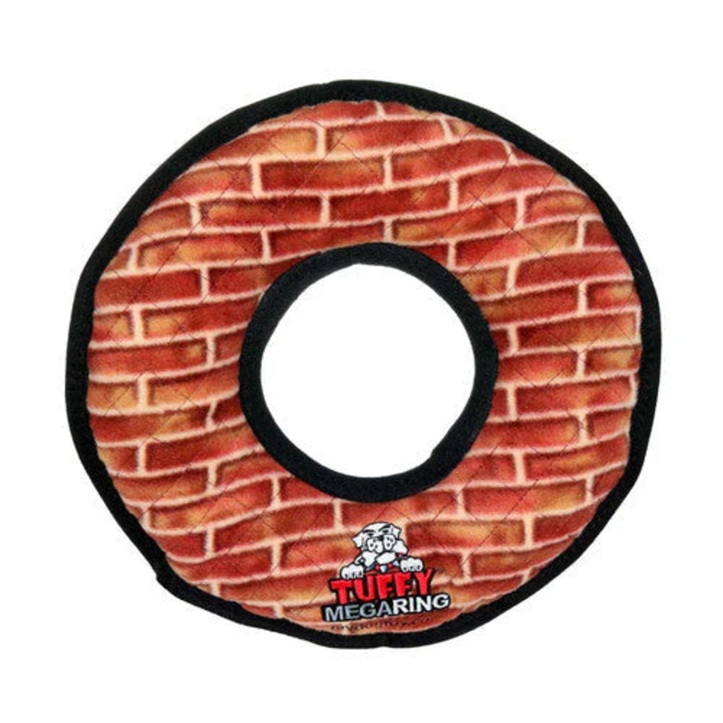 Tuffy Mega Ring Brick Print Tuff Scale 10
