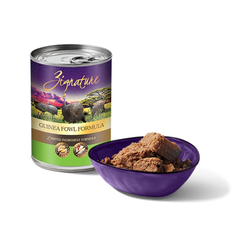 ZIG Guinea Fowl Canned Dog Food 13oz