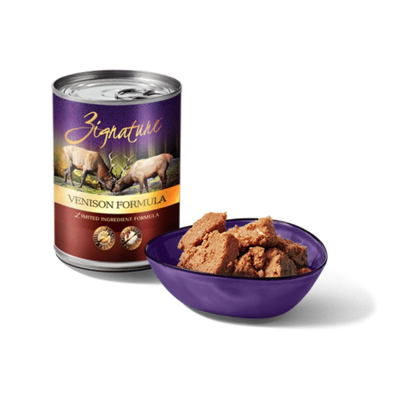 ZIG Venison Canned Dog Food 13oz