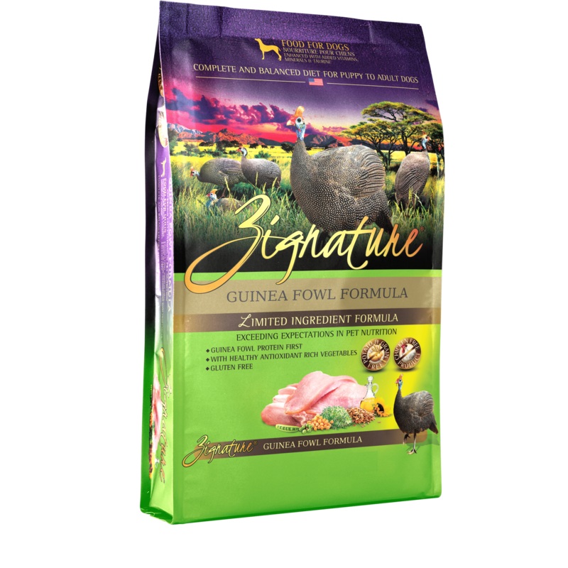 Zignature Guinea Fowl Dog Food