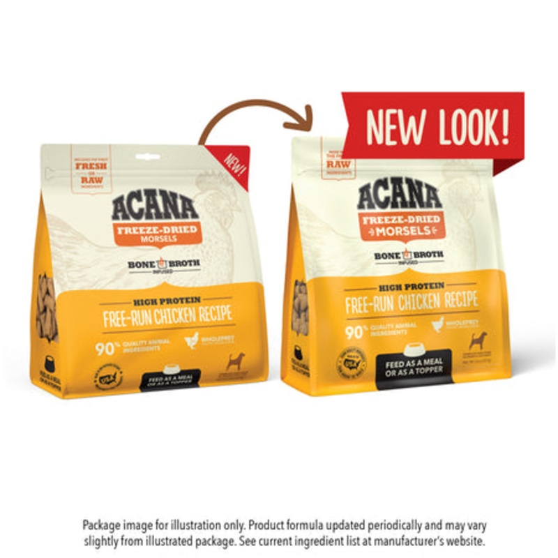 ACN Dog FD Free Run Chicken Patties 397g