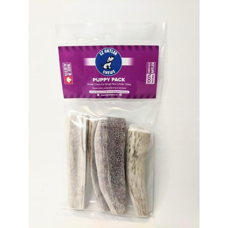 EZ Antler Puppy Pack 4pk