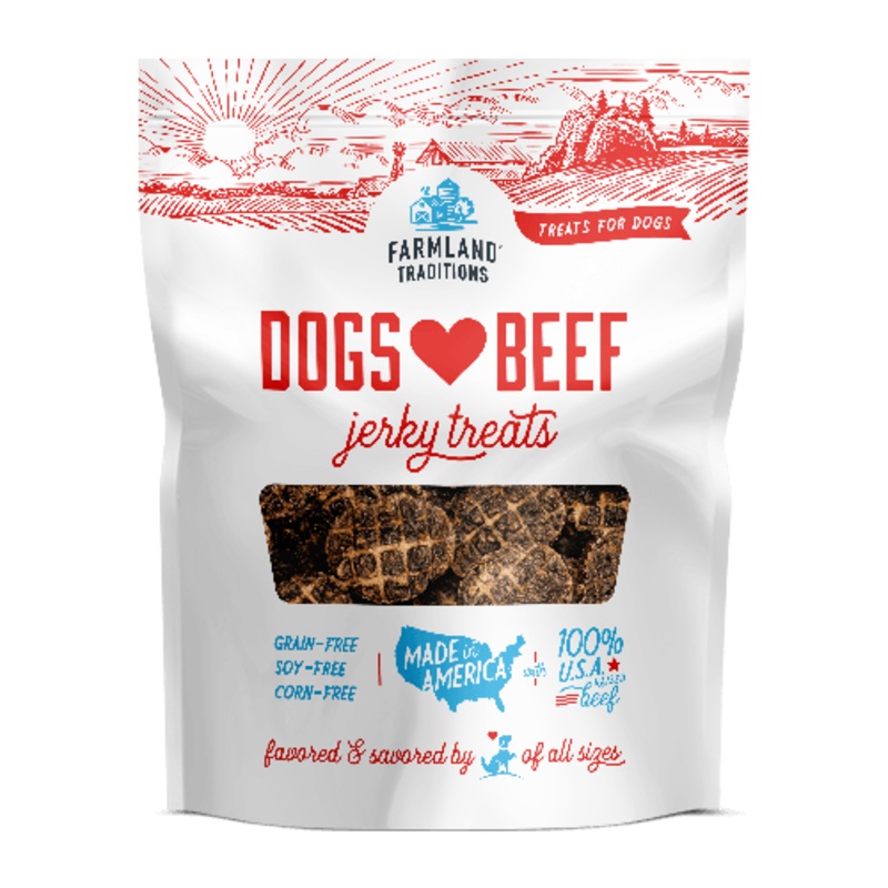 Farmland Traditions Beef Jerky Treats 5 oz