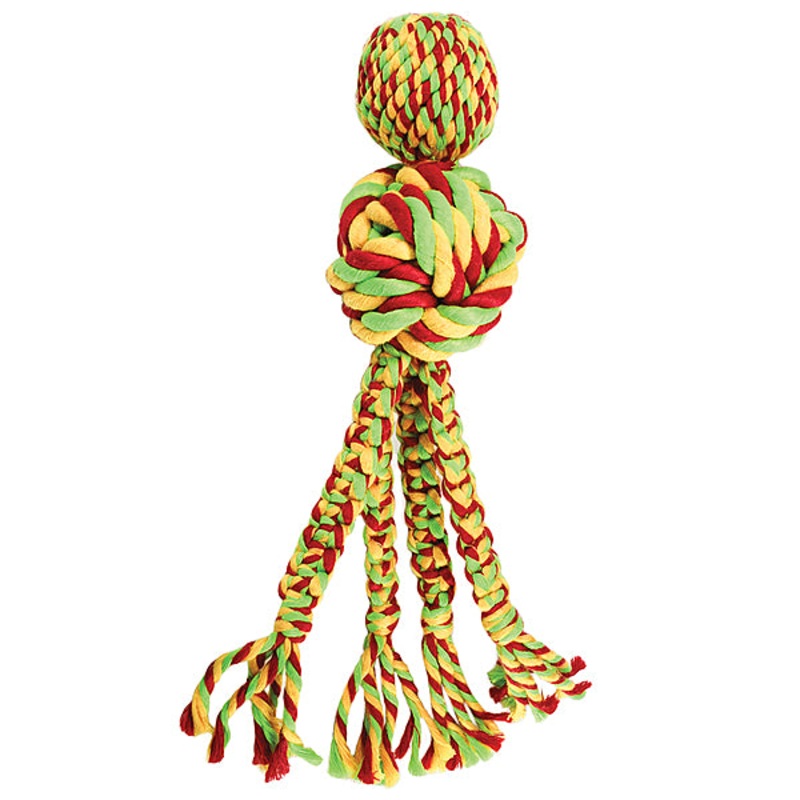 Kong Wubba Weave with Rope Lrg