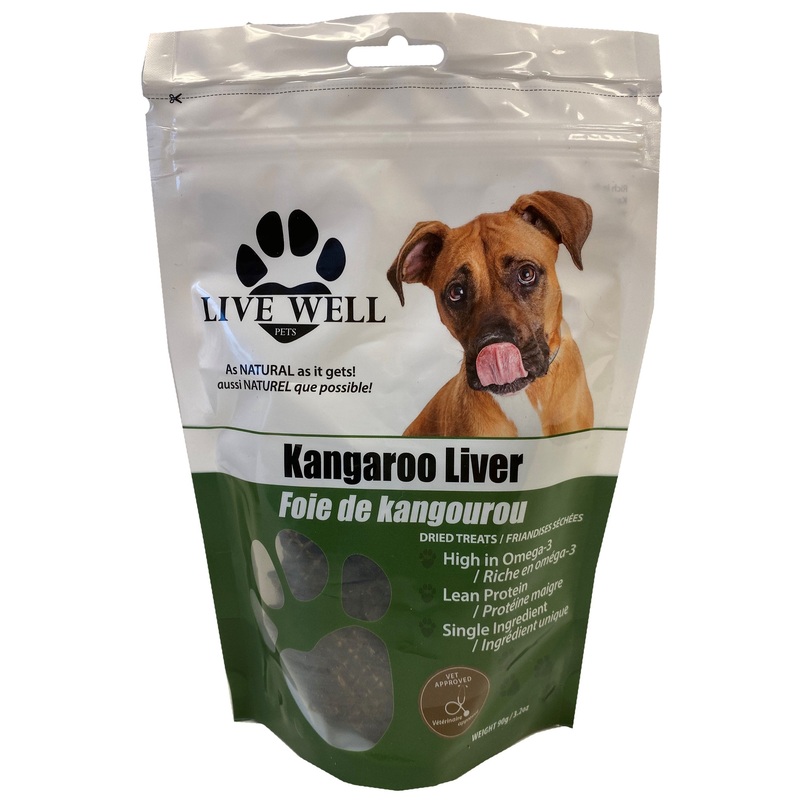 Live Well Kangaroo Liver 90 g