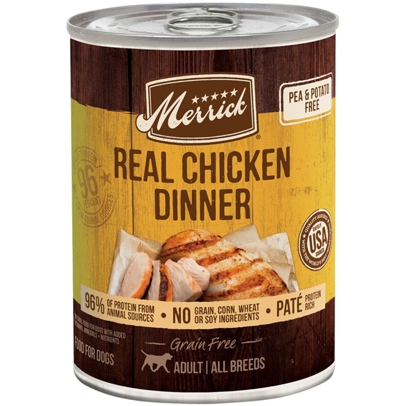 Merrick GF 96% Real Chicken 12.7oz