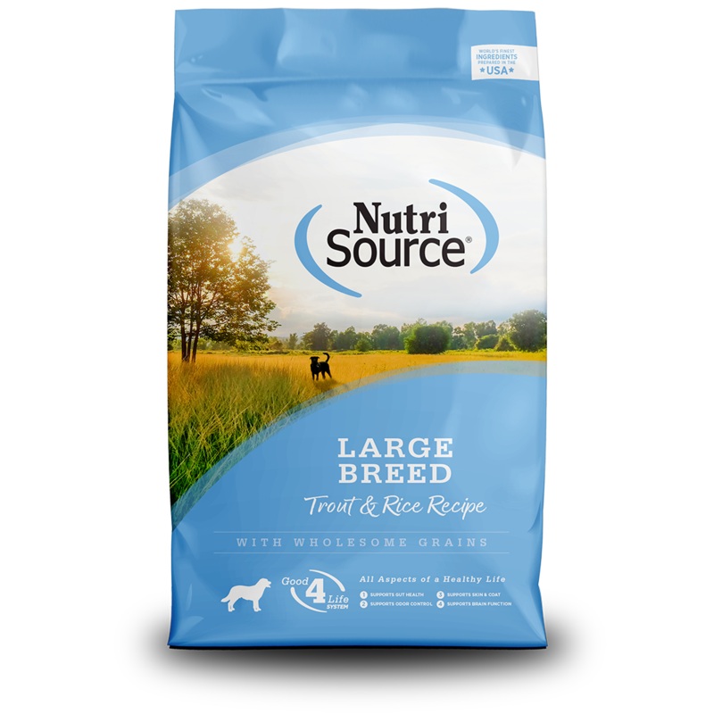 NS Large Breed Trout Dog Food 30lbs