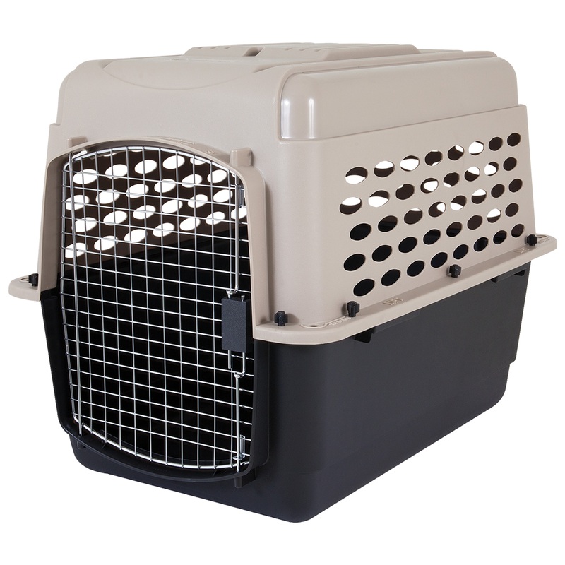 PM Vari Kennel Bleached Linen  32 x 22.5 x 24"