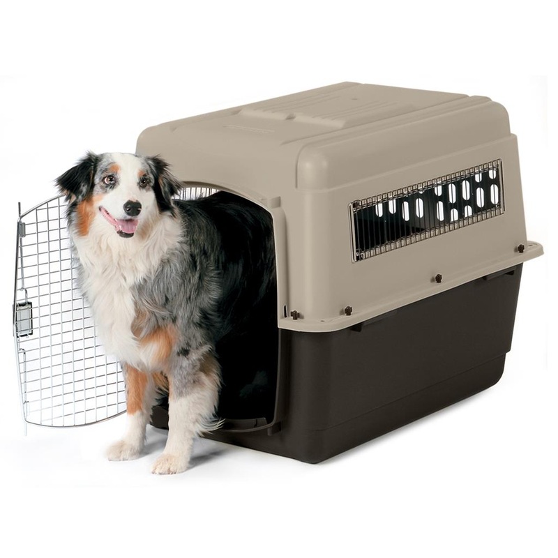 PM Vari Kennel Bleached Linen  36 x 25 x 27"
