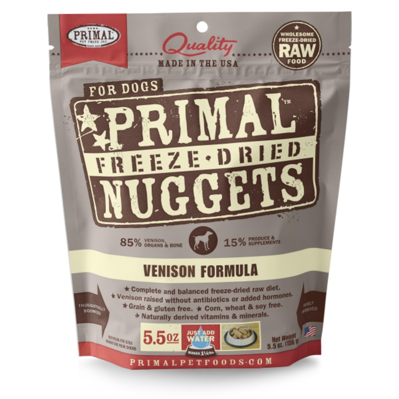 Primal Canine FD Venison 5.5oz