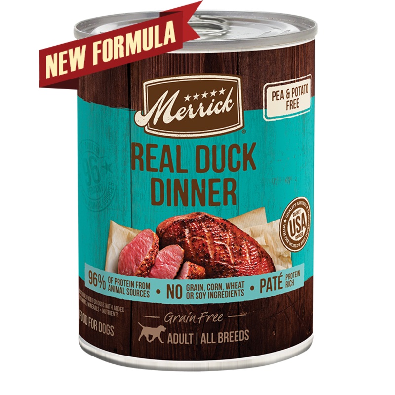 Merrick GF 96% Real Duck 12.7oz