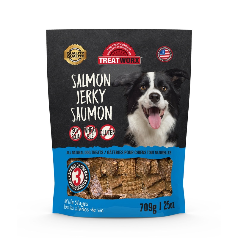 Treatworx Salmon Jerky 227 g