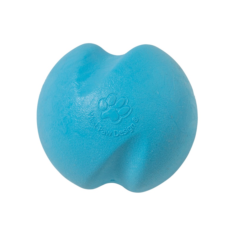 West Paw Jive Dog Ball Aqua