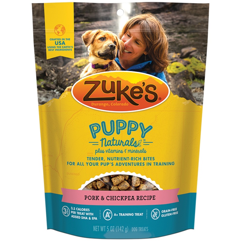 Zukes Puppy Naturals Pork & Chickpea 5oz
