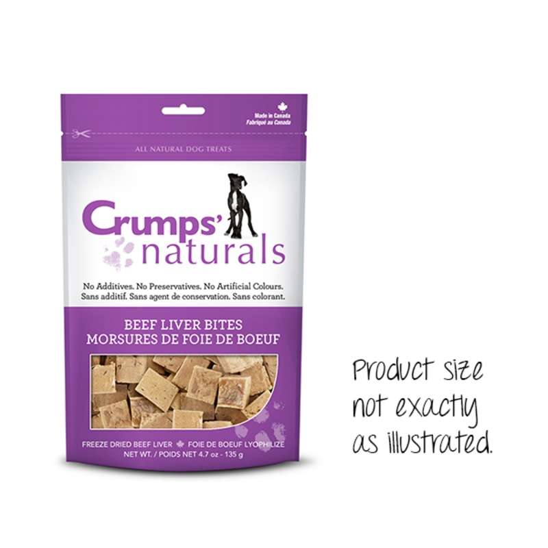 Crumps FD Beef Liver Bites 10oz