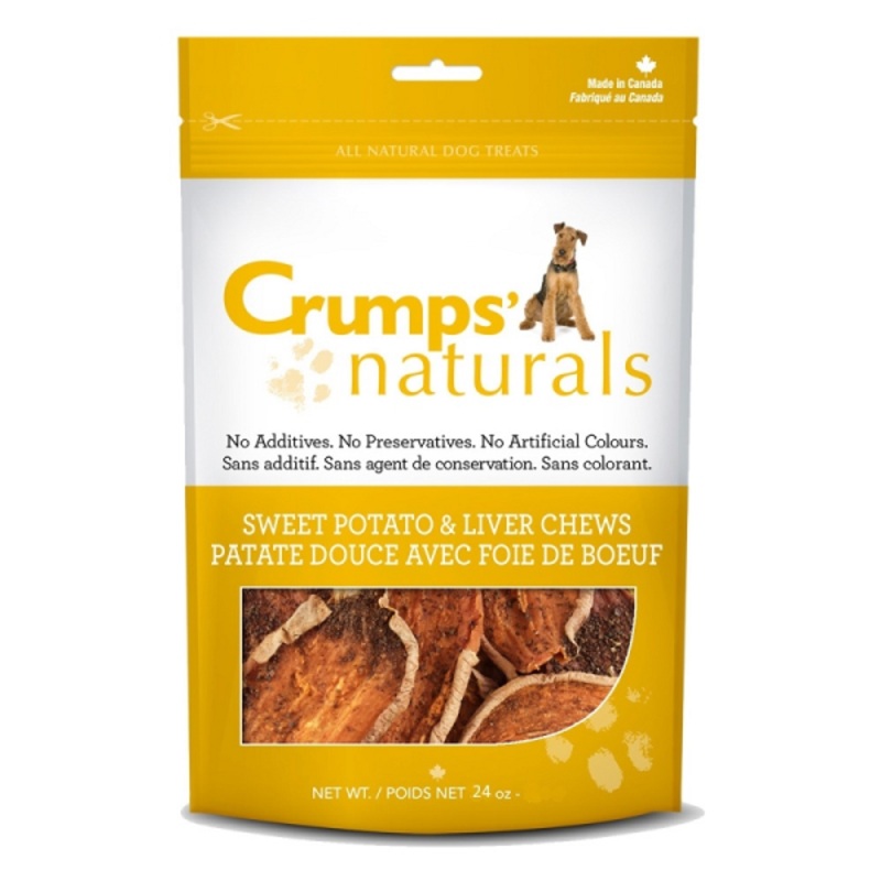 Crumps Sweet Potato & Liver Chews 24oz