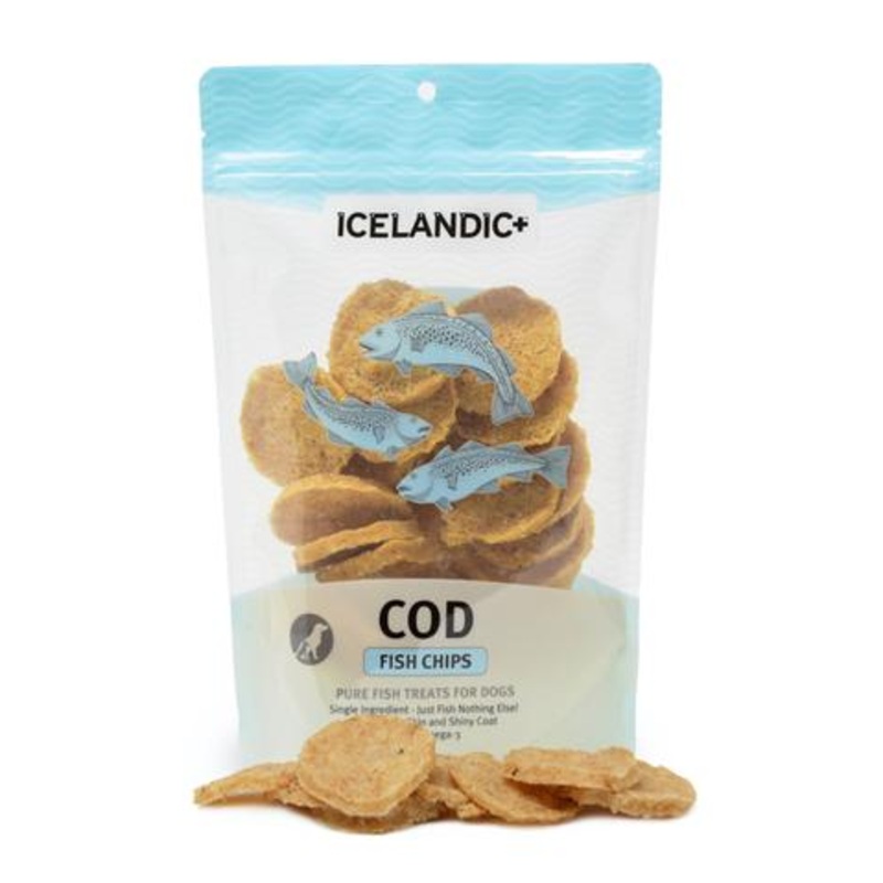 Icelandic+ Cod Fish Chips Dog Treat 2.5oz
