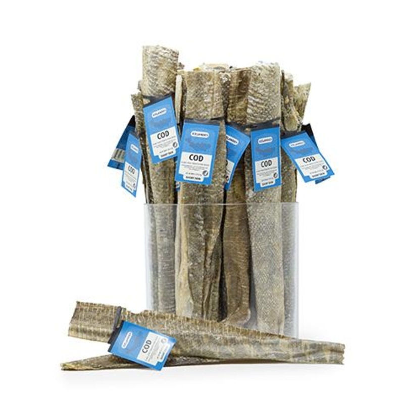 Icelandic+ Short Cod Skin Strips (Singles)