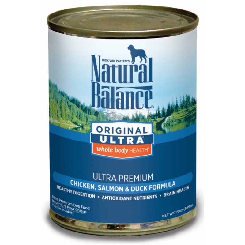 NB Ultra Chicken, Salmon Duck Dog Food 13oz