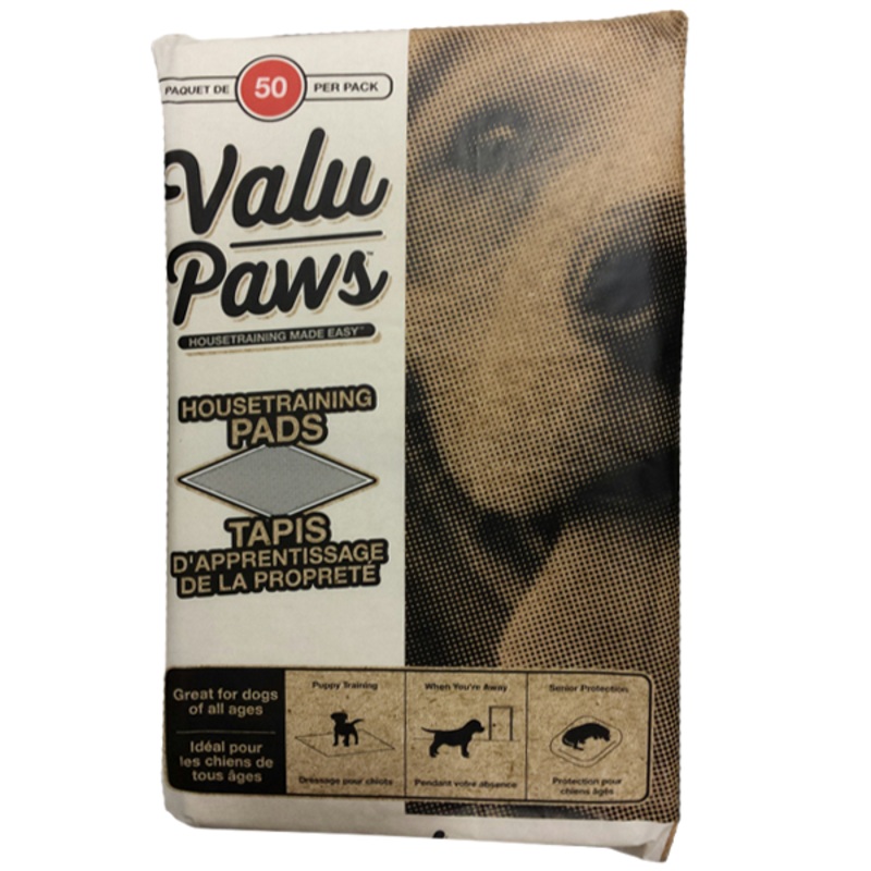 Precision ValuPaws Puppy Training Pads 50 pk