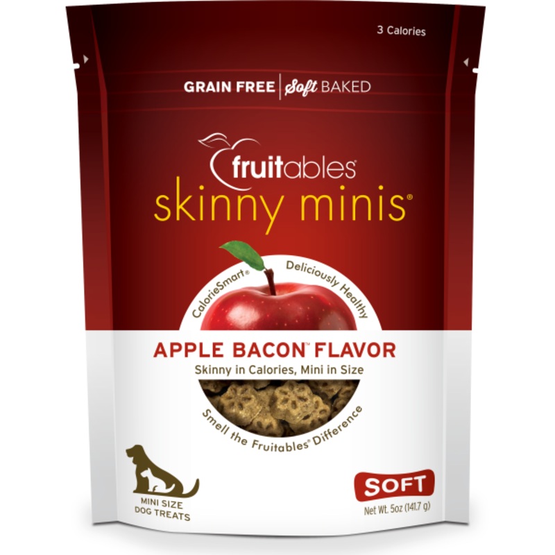 Skinny Minis Apple Bacon Chewy Treats 141g